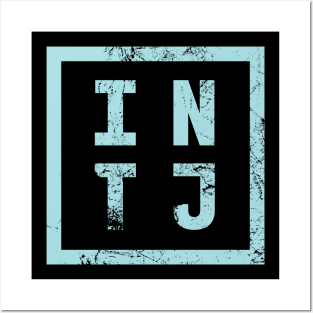 INTJ Introvert Personality Type Posters and Art
